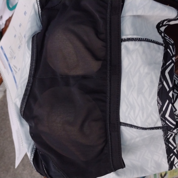 Lucy Active wear Athletic Tank Small Black White - Picture 10 of 10